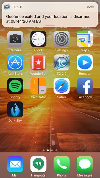 Total Connect Notification