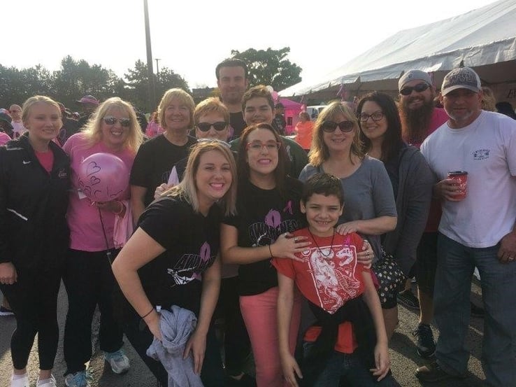 Doyle Security Systems Takes on the Making Strides Against Breast Cancer Walk