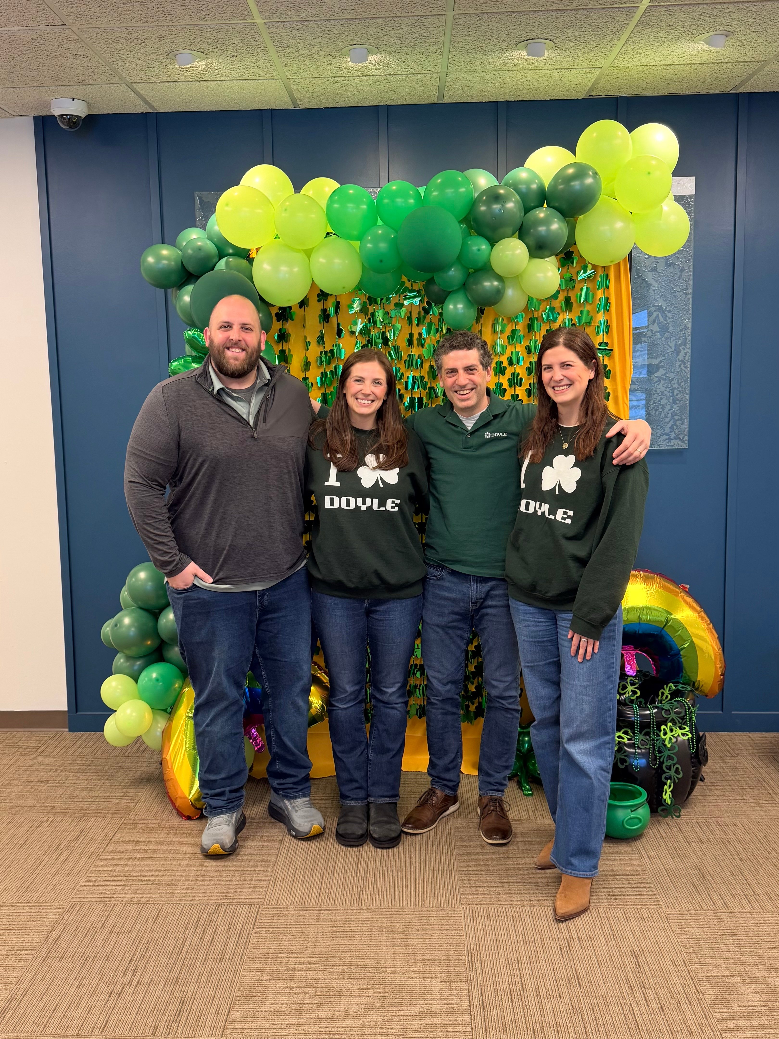 Doyle Fam 107 anniversary st paddys